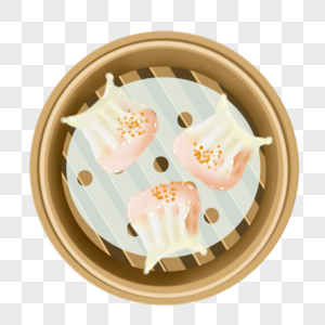 虾饺茶点广东双皮奶美食高清图片