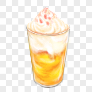 水果冰镇水果奶油饮品图片