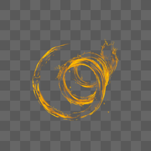 金色螺旋效果曲线图片