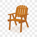 木头椅子图片