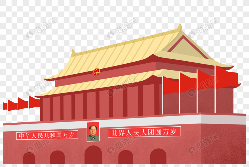 天安门建筑图片