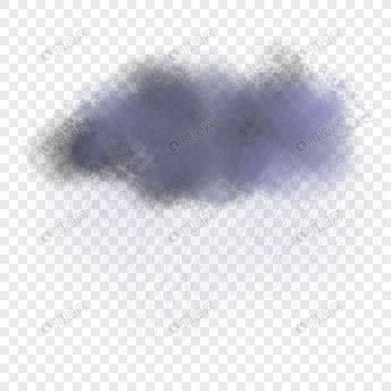 乌云下雨图片