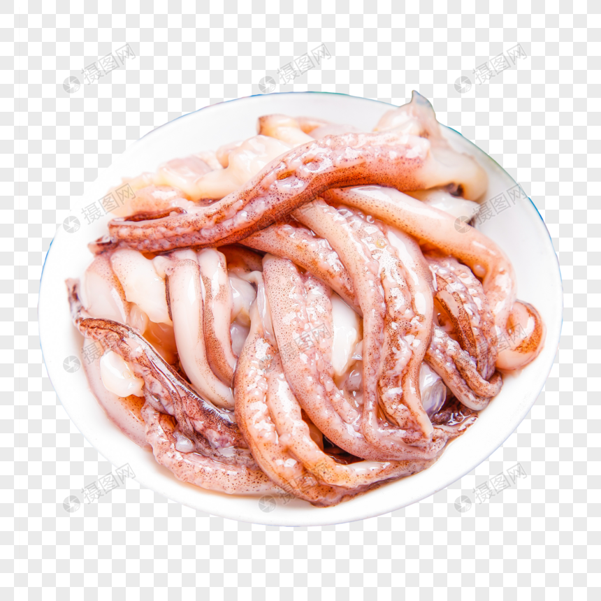鱿鱼食材图片