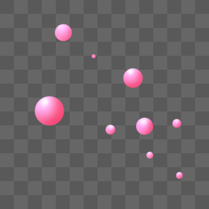 粉色几何球体图片