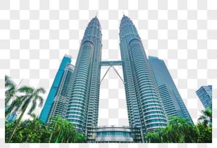 吉隆坡地标双子塔素材高清图片素材