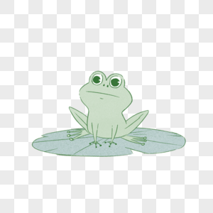 小青蛙卡通形象图片