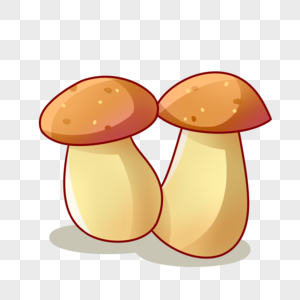 卡通蘑菇菌类图片
