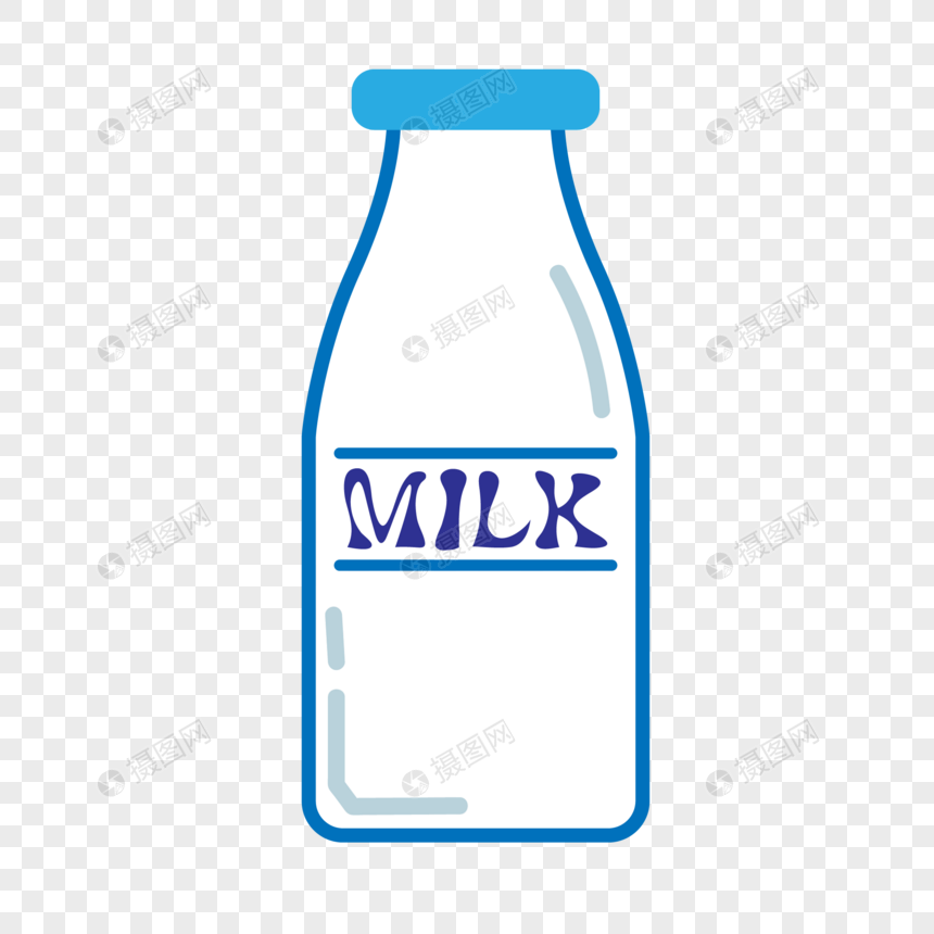 牛奶瓶子图片