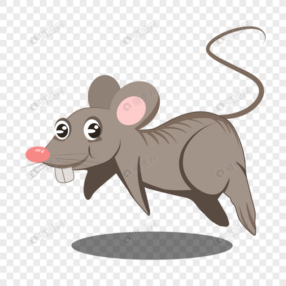 奔跑的老鼠图片