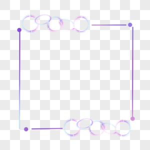 圆形线条组合简约渐变边框图片