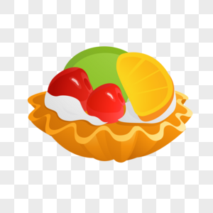 水果组合蛋糕图片