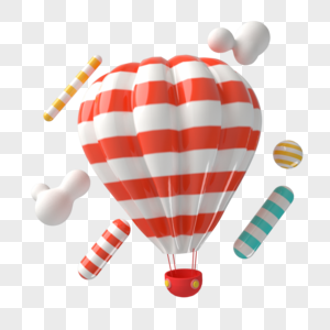 气球装饰热气球图片