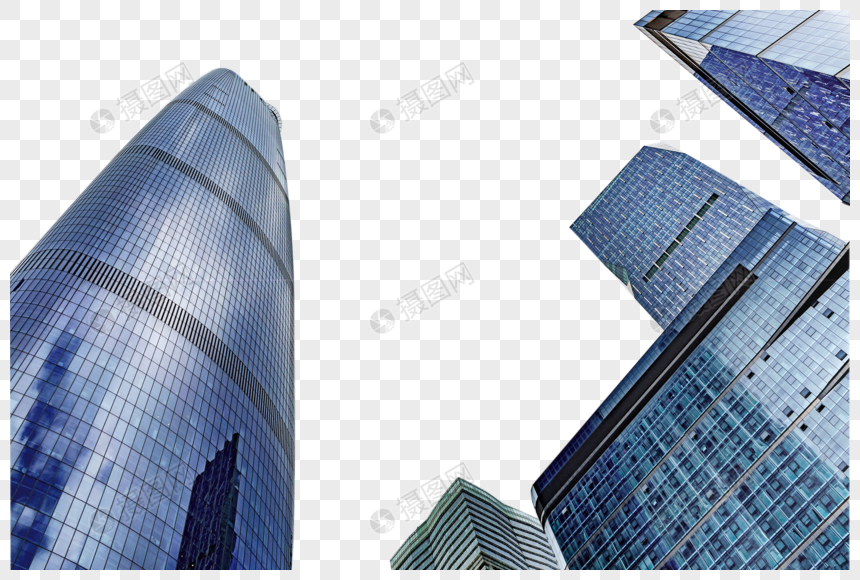 新城雄伟的高楼大厦图片