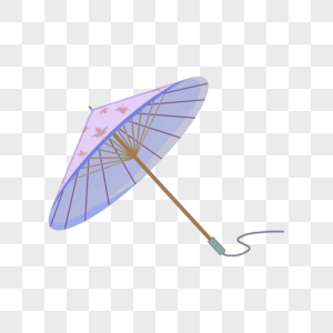 古风雨伞图片