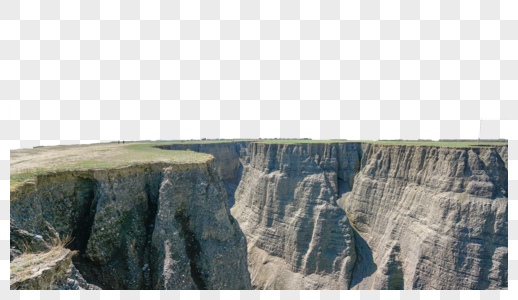 新疆峡谷峭壁高清图片
