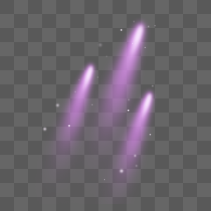 紫色流星图片