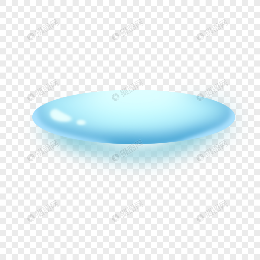 蓝色椭圆形按钮图片
