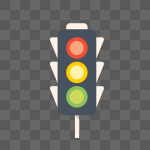交通信号灯图标免抠矢量插画素材图片