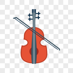 小提琴图标免抠矢量插画素材图片