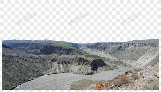 新疆塔城安集海大峡谷图片
