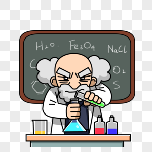 化学老师上课黑板高清图片素材