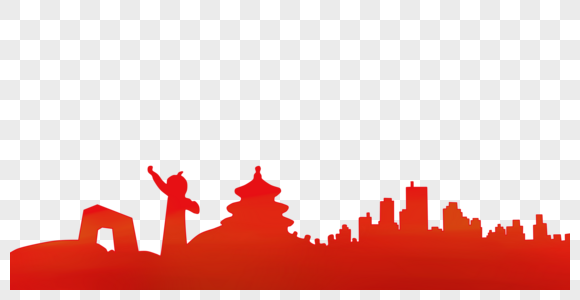 北京地标背景图片
