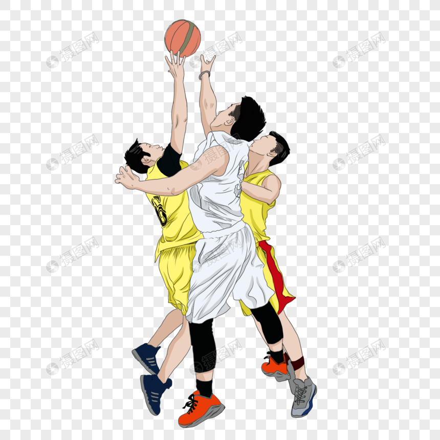 运动员打篮球素材图片