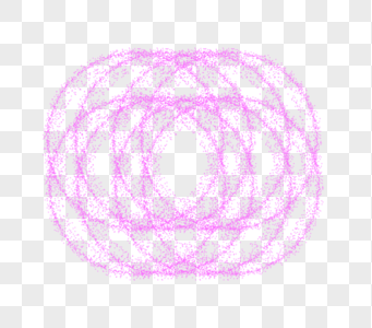 紫色圆环光圈效果图片