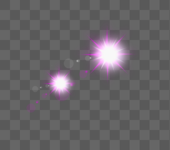 紫色六芒星光源效果图片