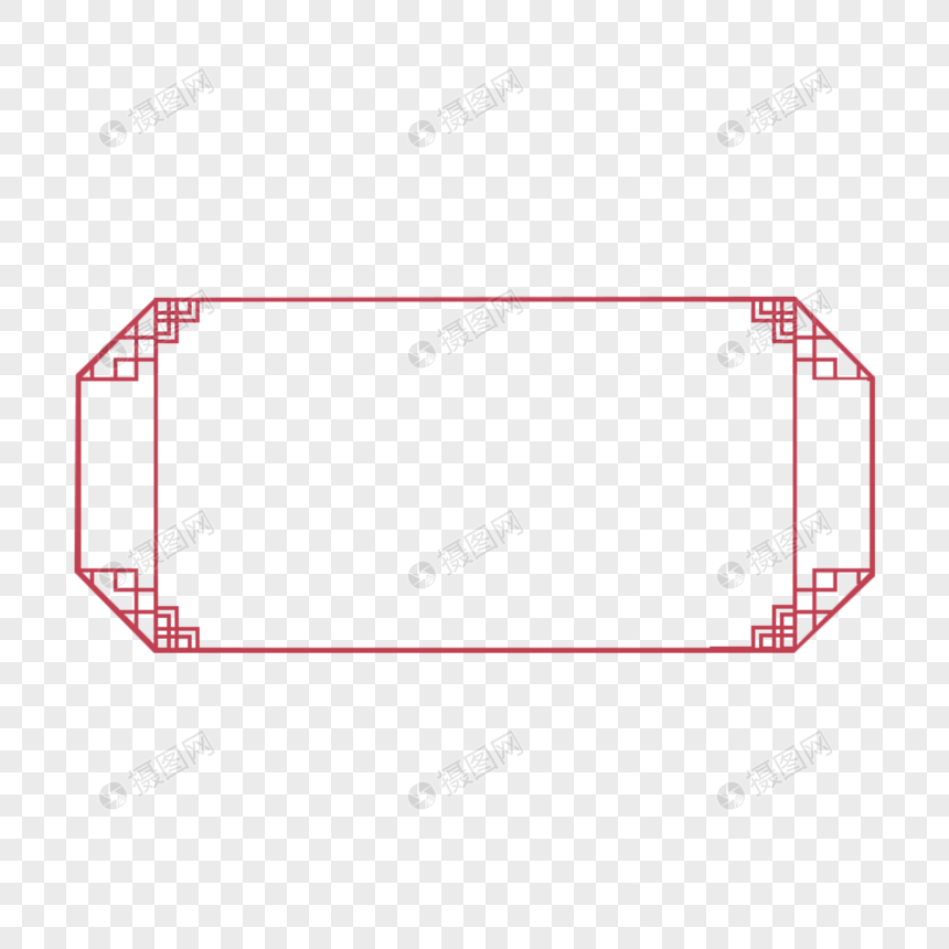 中式传统边框图片