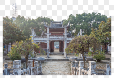 安徽桐城文庙古建筑图片