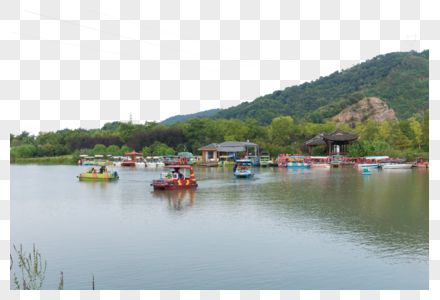 杭州湘湖游船图片