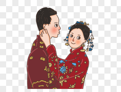 中式婚礼素材图片