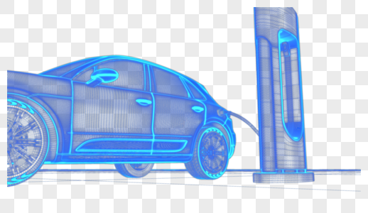 新能源汽车充电桩高清图片