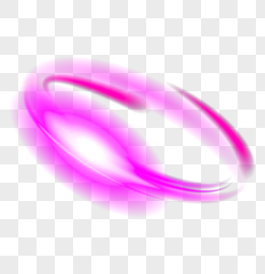 紫色圆环效果光效图片