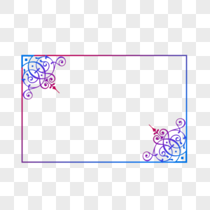 小清新边框花纹图片