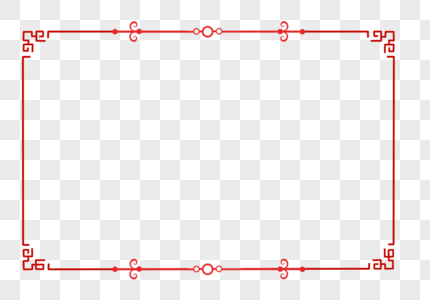 红色边框图片