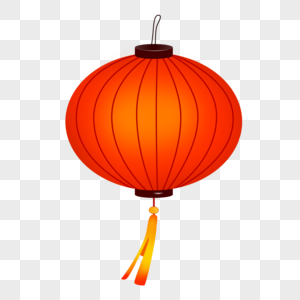 红色中国风灯笼装饰中秋节国潮发光灯笼图片