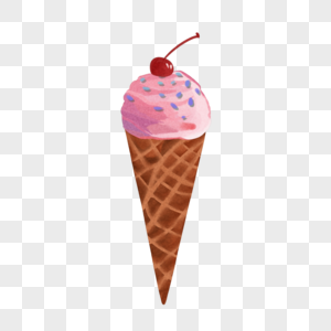 冰激凌甜筒冰糕高清图片