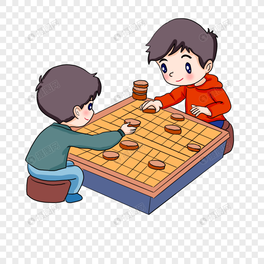 免抠元素 手绘/卡通元素 下围棋.png