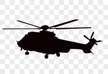 直升飞机军事飞机图标高清图片