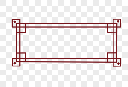 中式边框中国风边框高清图片