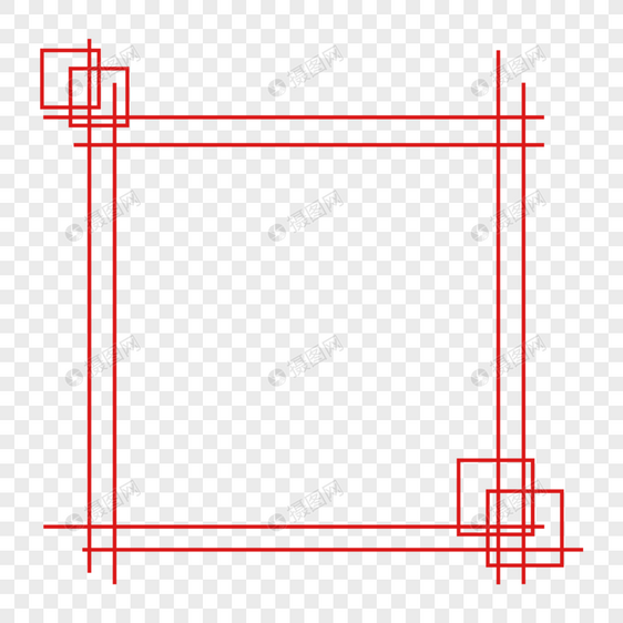 中式边框图片