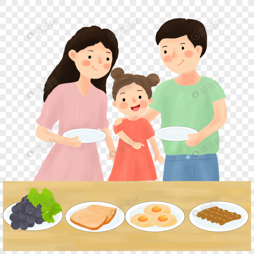 一家人自助餐