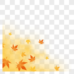 秋天枫叶背景高清图片