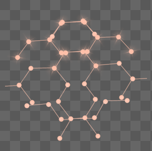 几何光点组合光效图片
