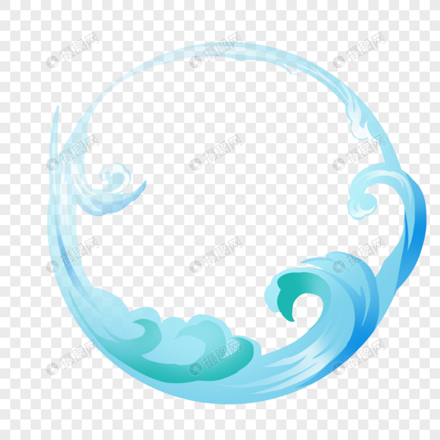 海浪元素素材下载-正版素材401525815-摄图网