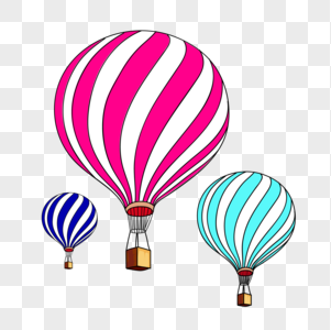 热气球高空热气球高清图片