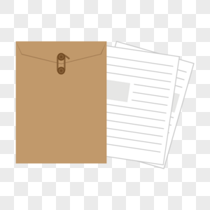 文件袋子文件文本框高清图片