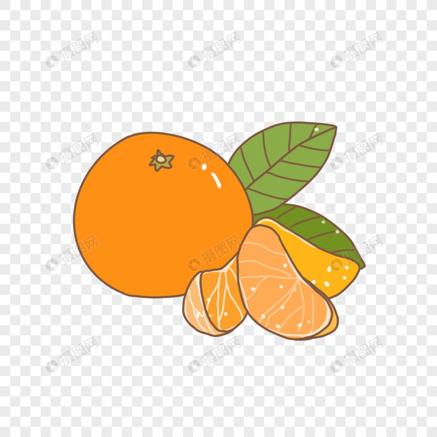 丰收季节水果橙子图片